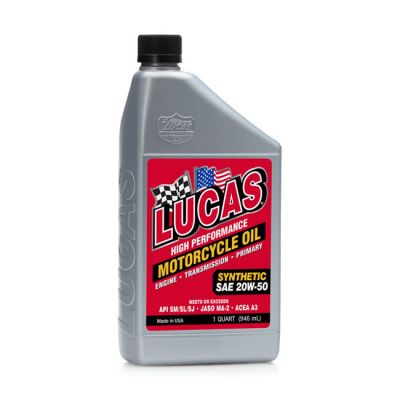 910401 - LUCAS OIL Lucas, 20W50 Synthetic motor oil