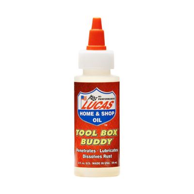 910538 - LUCAS OIL Lucas, air tool lube. Tool Box Buddy