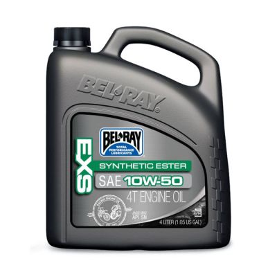 912075 - Bel-Ray, EXS full synthetic Ester 4T engine oil 10W-50. 4L