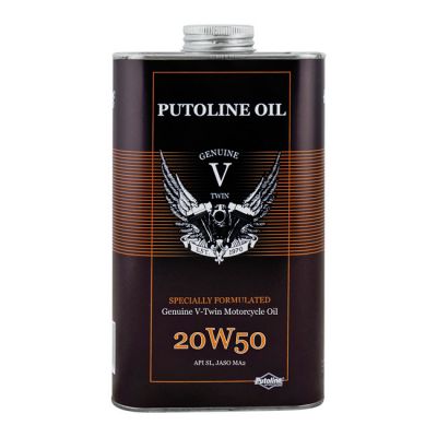912401 - Putoline, 20W50 Full synthetic engine oil. 1 liter