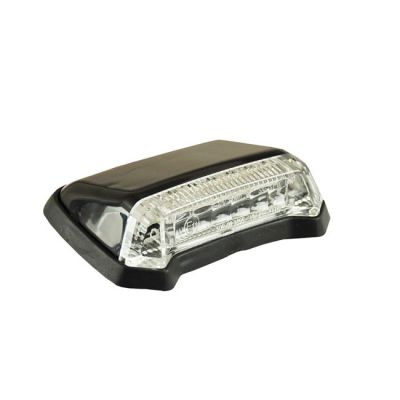 913661 - MCS Nitro, mini fender LED taillight. Black. Clear lens