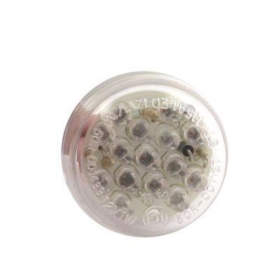 913859 - MCS Micro disc, LED taillight. 37mm Clear lens