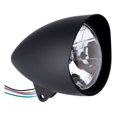 913981 - MCS Classic I 5-3/4" headlamp. With visor. Black