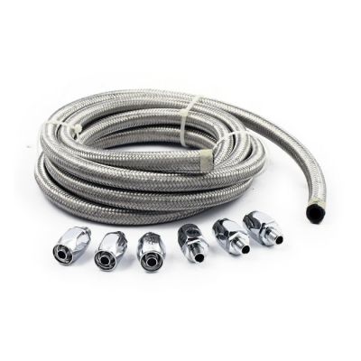 914277 - MCS Oil line & fitting kit, braided steel