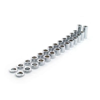 914738 - Paughco, Chrome steel axle spacer kit