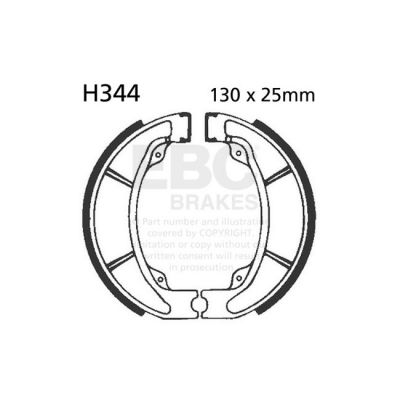 914932 - EBC plain brake shoes