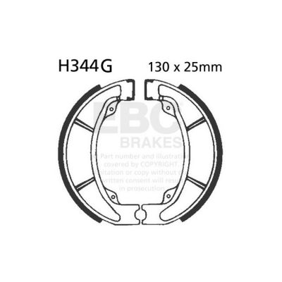 914938 - EBC grooved brake shoes