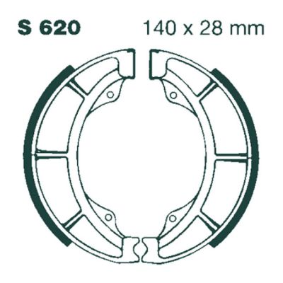 914939 - EBC grooved brake shoes