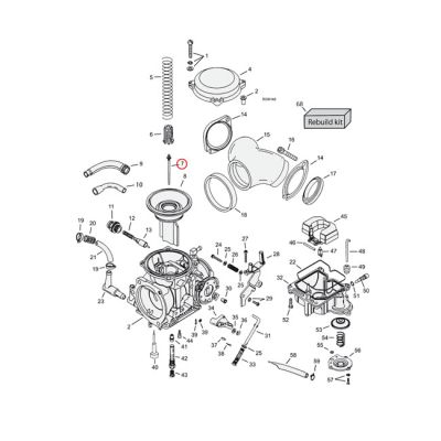 917058 - CVP, VELOCITY NEEDLE CV CARB