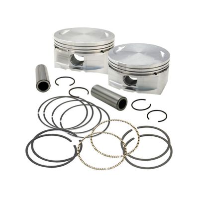 917501 - S&S, 3.927" bore forged piston & ring kit. +.010"