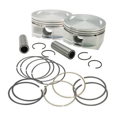 917503 - S&S, 3.927" big bore conversion piston & ring kit. +.010"