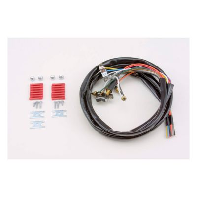 920046 - MCS Handlebar wire & switch kit. Chrome switches