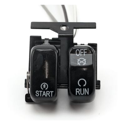 920088 - MCS Run/Off/Start, handlebar switch set. Black