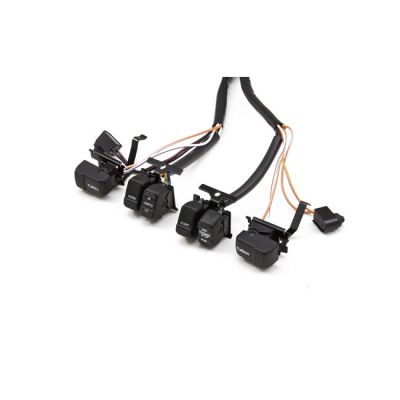 920098 - MCS Handlebar wire & switch kit. Black switches