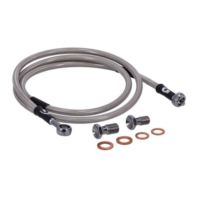 920497 - Goodridge brake line front, stainless clear coated