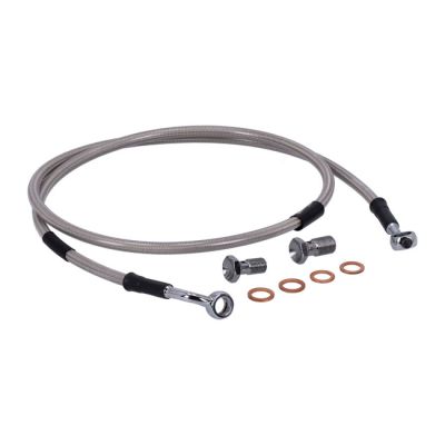 920524 - Goodridge brake line front, stainless clear coated