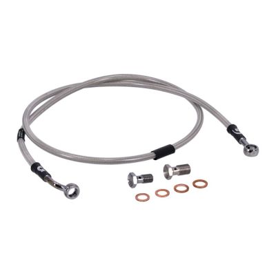 920544 - Goodridge brake line front, stainless clear coated