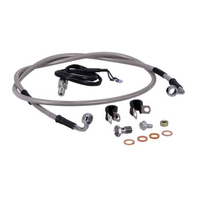 920573 - Goodridge brake line rear, stainless clear coated