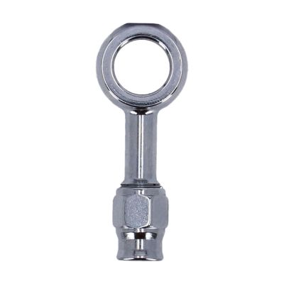 920811 - Goodridge, 12mm banjo fitting straight. Chrome