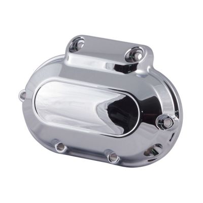 921450 - MCS Transmission end cover smooth, cable clutch. Chrome
