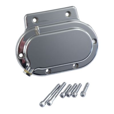 921531 - MCS Transmission end cover smooth, hydraulic. Chrome