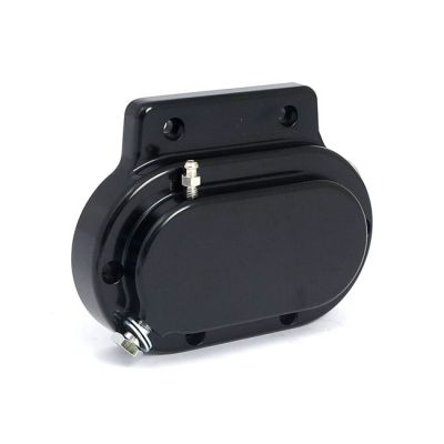 921554 - MCS Transmission end cover smooth, hydraulic. Black