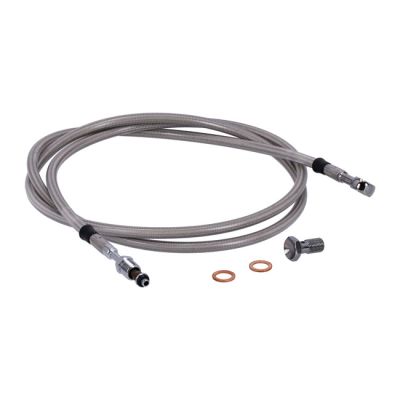 921920 - Goodridge hydraulic clutch line kit 65", clear coated