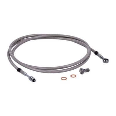 921927 - Goodridge hydraulic clutch line kit 75", clear coated