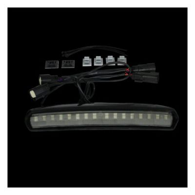 922673 - Custom Dynamics, Tour-Pak® lid light. Black, smoke lens