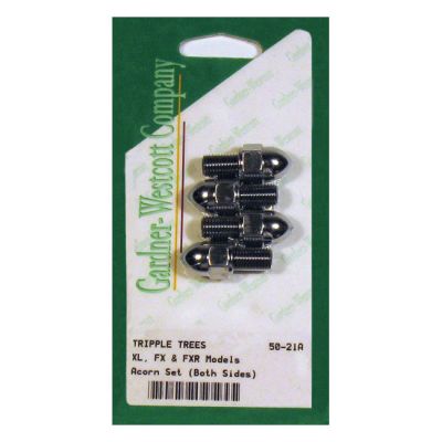 925021 - GARDNER-WESTCOTT Triple tree side bolt set. Acorn nut