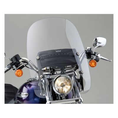 926110 - National Cycle NC Spartan® Quick Release Windshield - Clear, 18.50" high