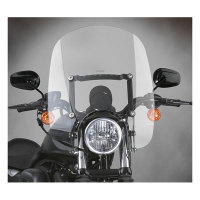 926117 - National Cycle NC Spartan® Quick Release Windshield - Clear, 18.50" high