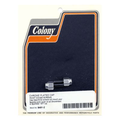 929108 - Colony, point cover mount kit. Cap style, chrome