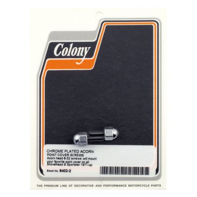 929500 - Colony, point cover mount kit. Acorn, chrome