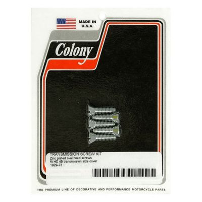 929672 - Colony bolt set, transmission side cover. Zinc