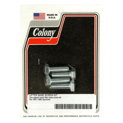 929706 - Colony, tappet block mount kit. OEM style, zinc