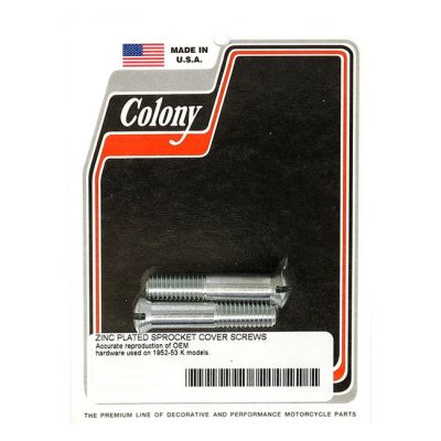 929712 - Colony, sprocket cover mount kit. Zinc