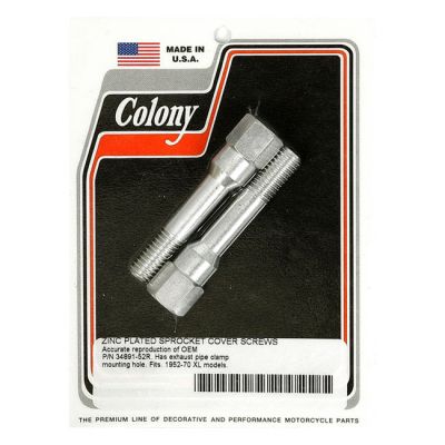 929713 - Colony, sprocket cover mount kit. Zinc