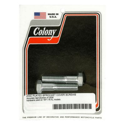 929715 - Colony, sprocket cover mount kit. Zinc