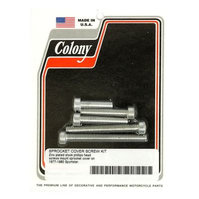 929716 - Colony, sprocket cover mount kit. Zinc