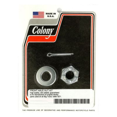 929747 - COLONY AXLE NUT KIT. FRONT