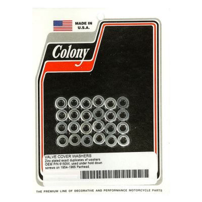 929785 - Colony, rocker cover washer set. Zinc