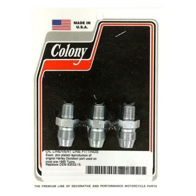 929856 - COLONY OIL LINE FITTINGS