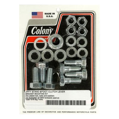 929867 - COLONY JIFFY & FOOT CLUTCH MOUNT KIT