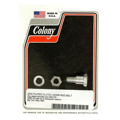 929888 - Colony, Mousetrap clutch lever rod bolt kit. Zinc