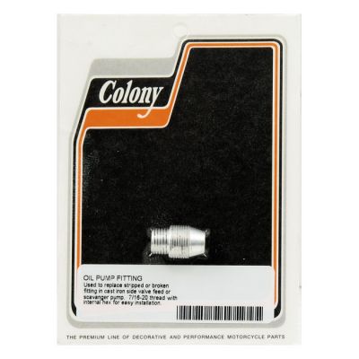 929900 - Colony, oil pump fitting repair nipple