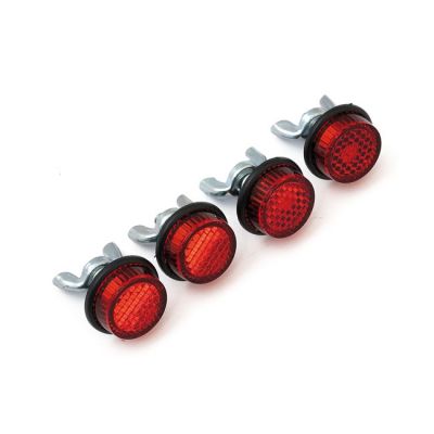 932002 - Chris Products, Mini Safety reflector. Red