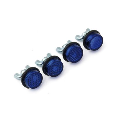 932004 - Chris Products, Mini Safety reflector. Blue