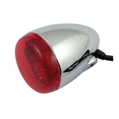 932028 - Chris Products, LED Bullet turn signals. Red. Red lens
