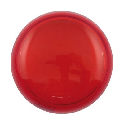 932035 - Chris Products, replacement bullet turn signal lens. Red